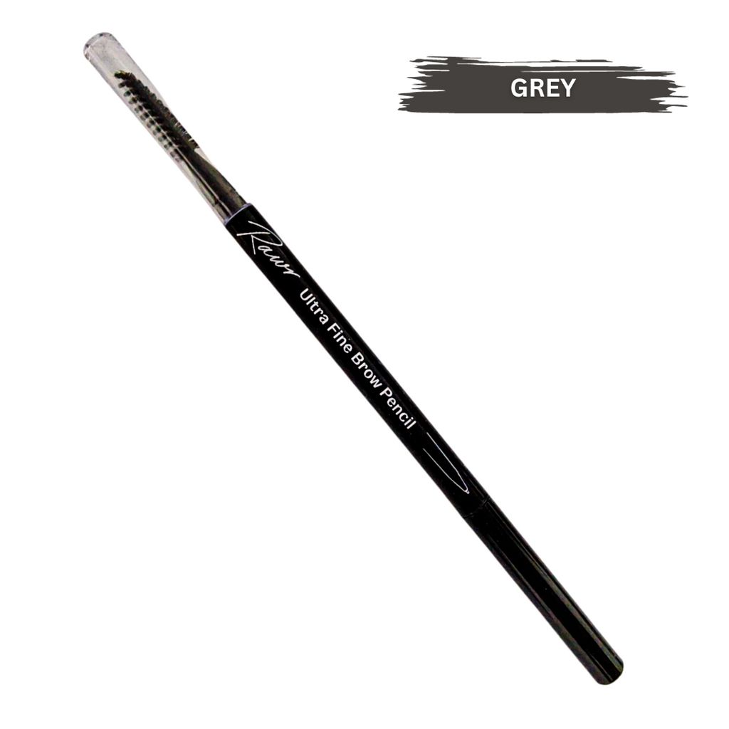 Rawr Beauty Ultra Fine Brow Pencil & Brush Grey