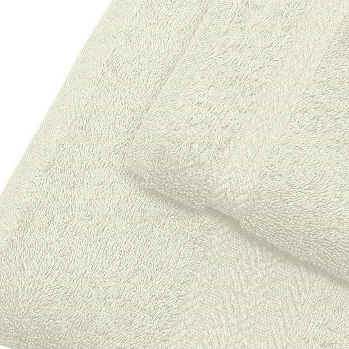 LUXURY - Drap de bain 550gr/m²  ecru 70x140 cm