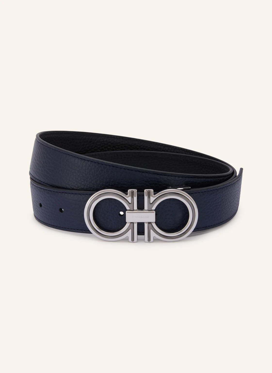 FERRAGAMO Ledergürtel zum Wenden