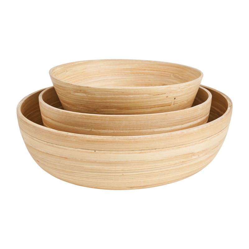 Schaaltje bamboe - &Oslash;15 cm