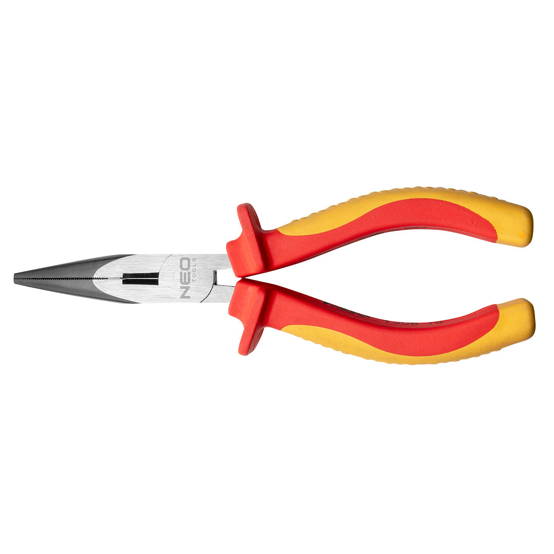 Szczypce wydłużone proste 160 mm, 1000V NEO 01-242