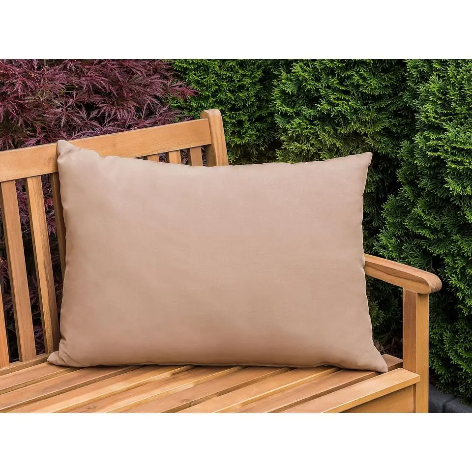 ALMYROS - Tuinkussen set van 2 - Beige - 50 x 70 cm - Polyester