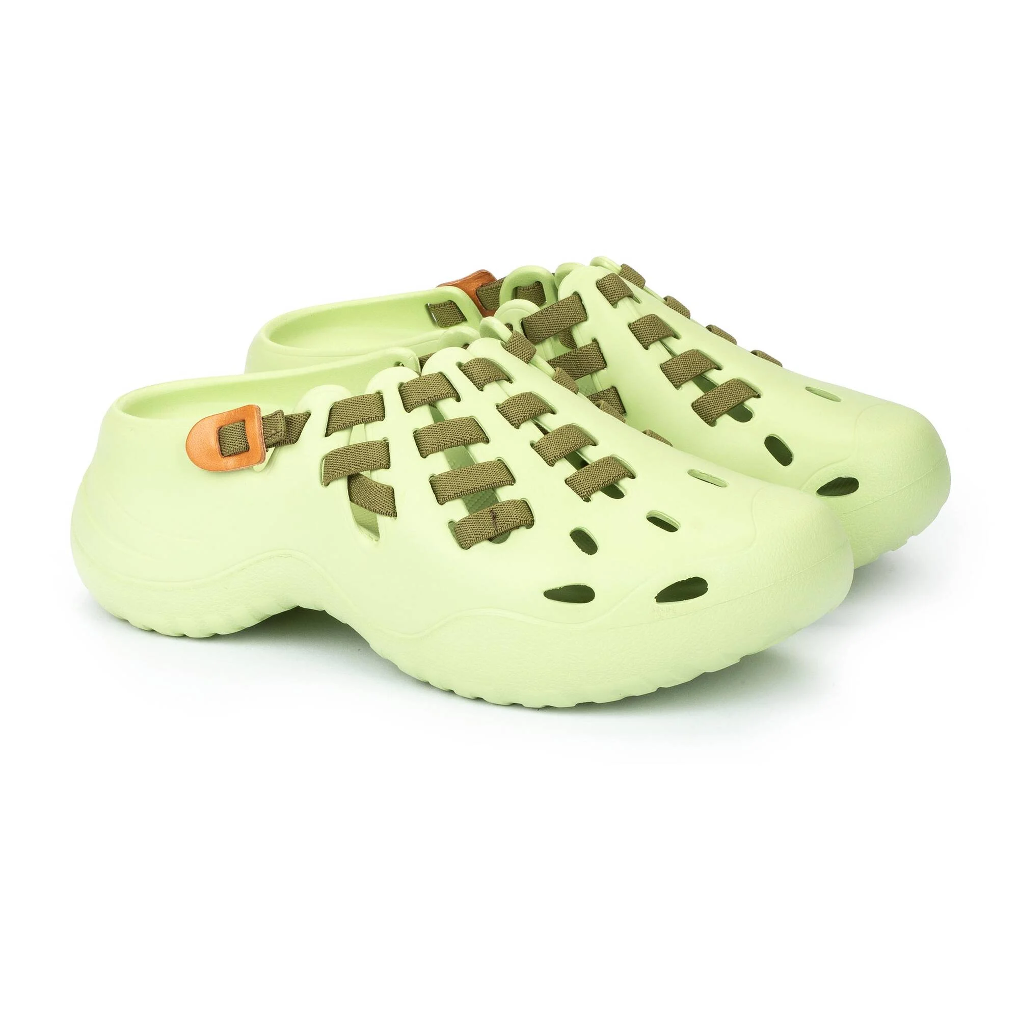 ROMANA - Zuecos acolchados con elásticos para mujer