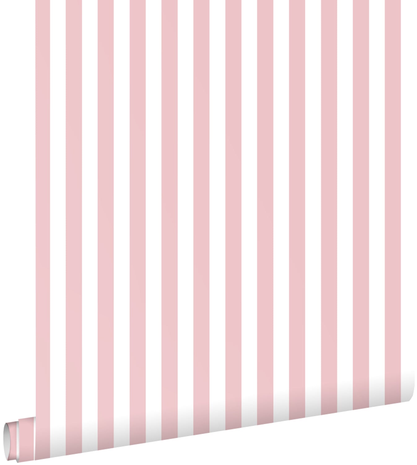 ESTAhome behang strepen roze en wit - 53 cm x 10.05 m - 130951