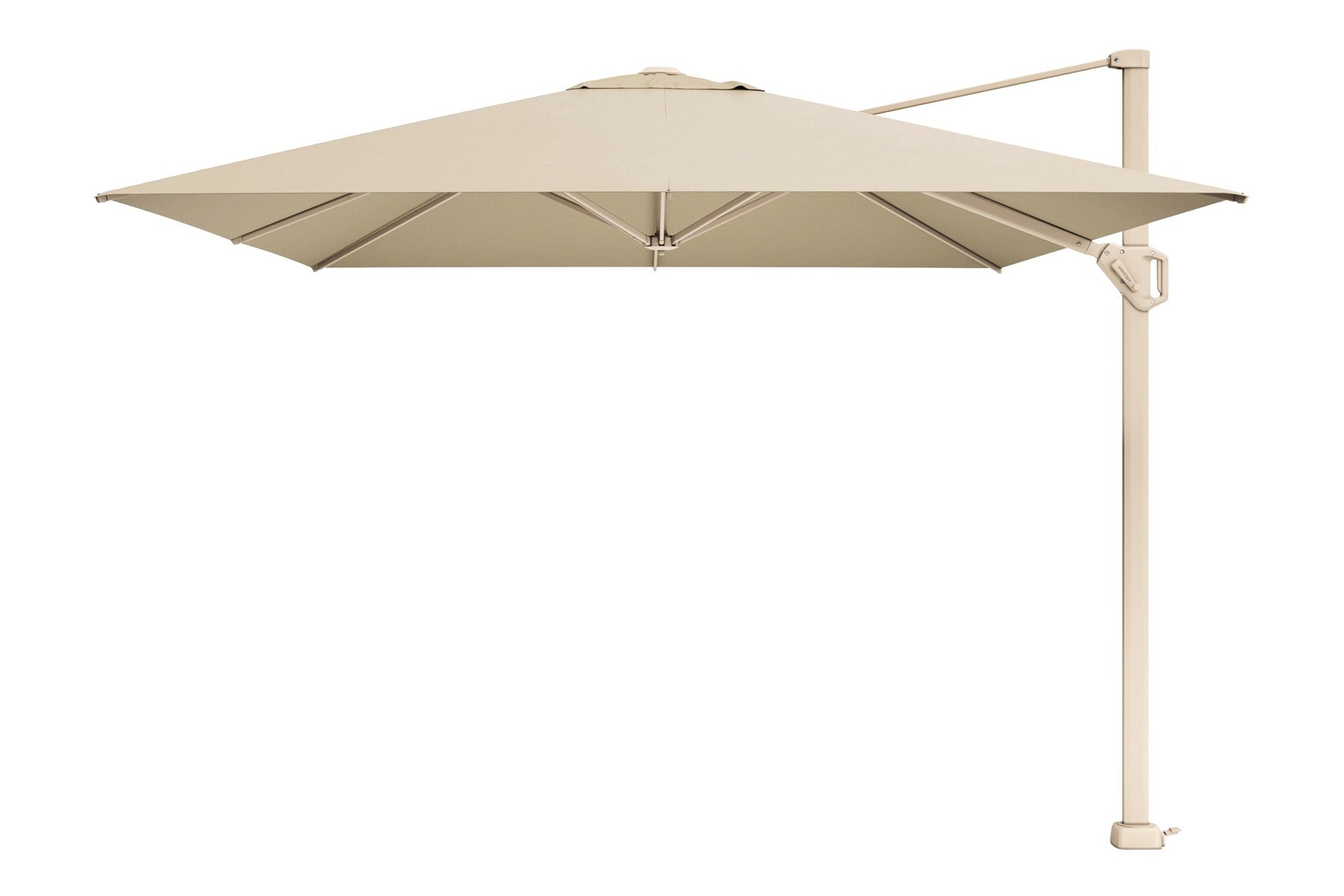 Platinum Challenger Zweefparasol T1 Premium 4x3 m. - Champagne - Sands
