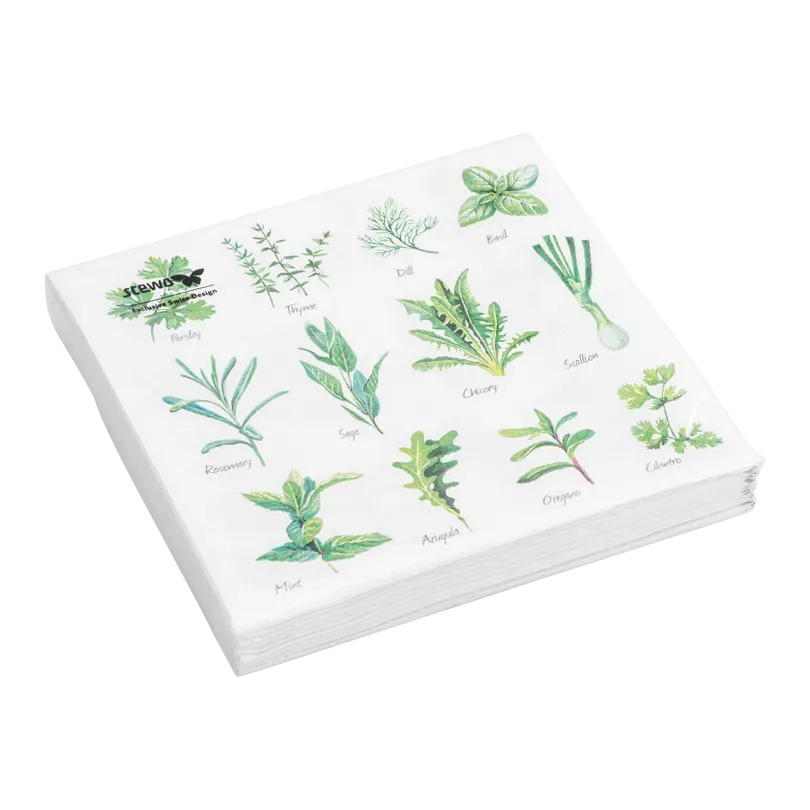 Papierserviette Herb