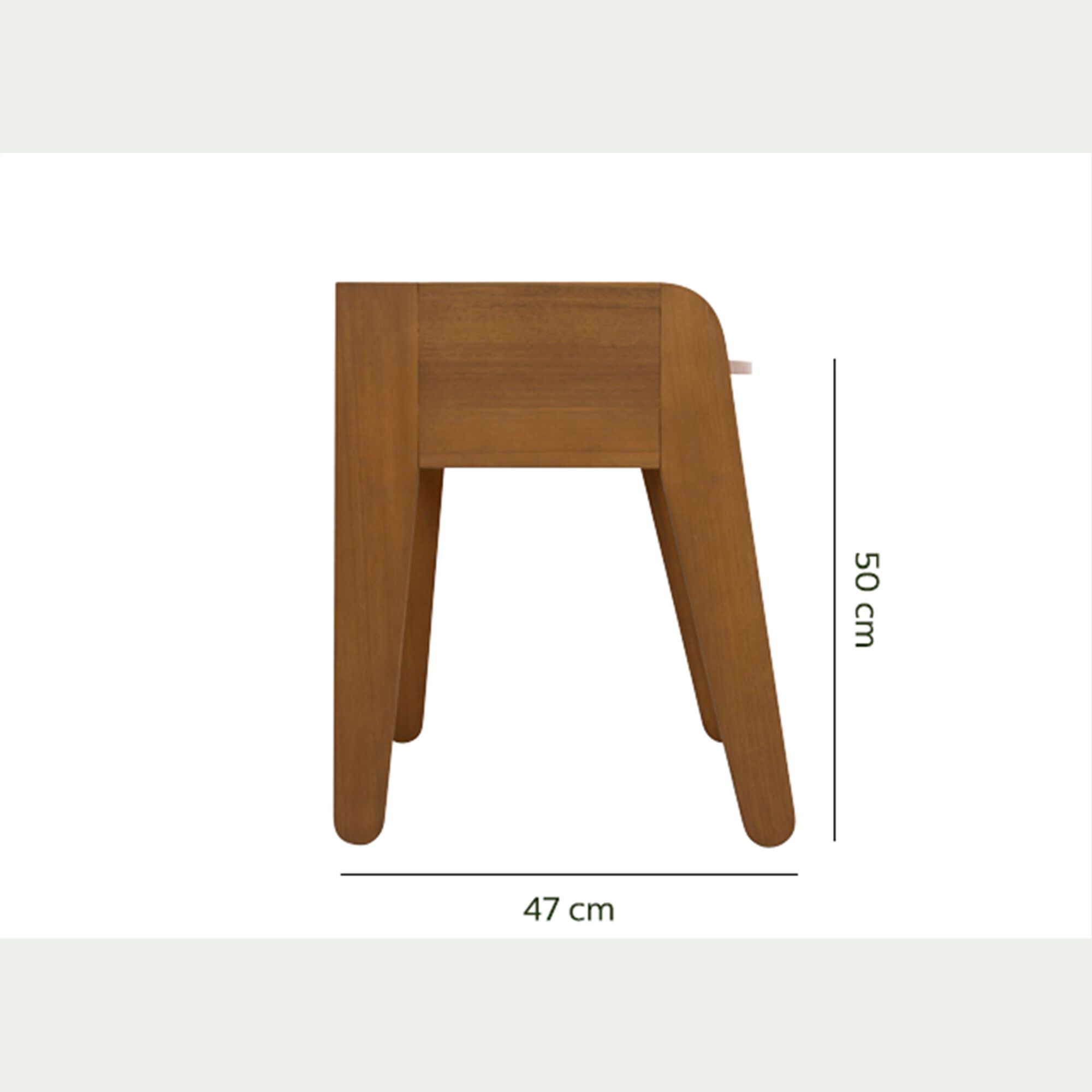 RAPHAEL - Bureau enfant en acacia - rose