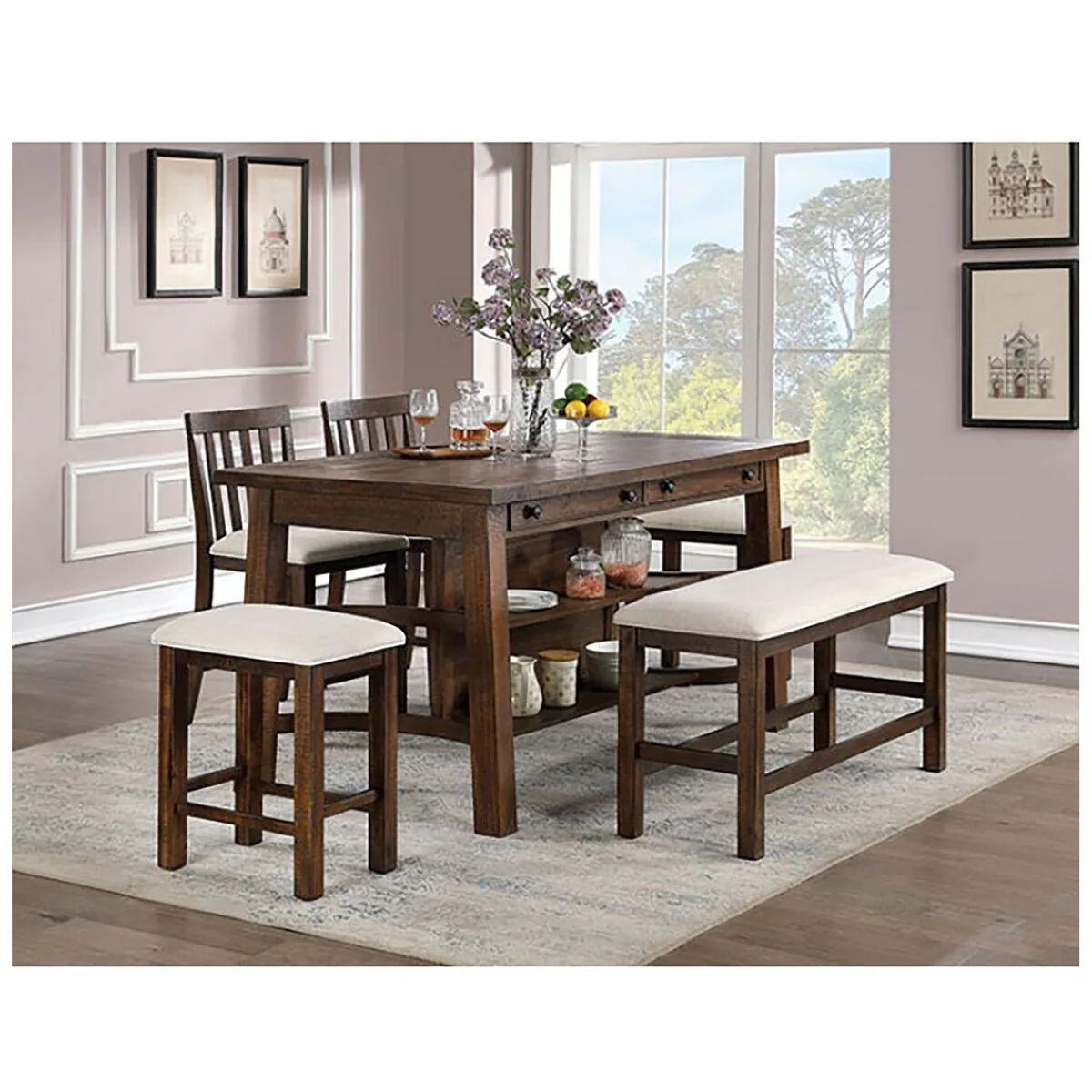 Caldell Counter Height Table