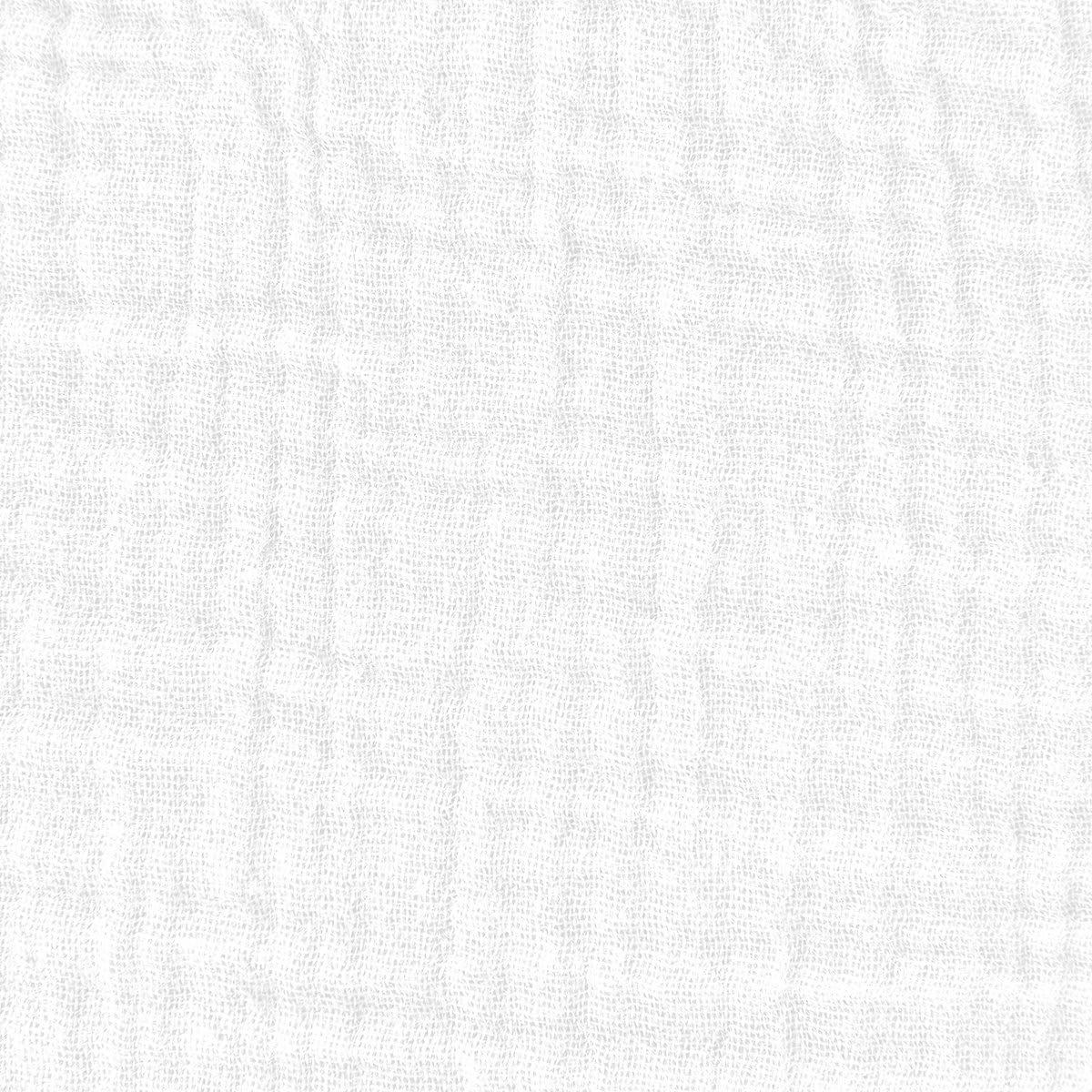 SOURCE - Housse de couette gaze de coton blanc 260x240 cm