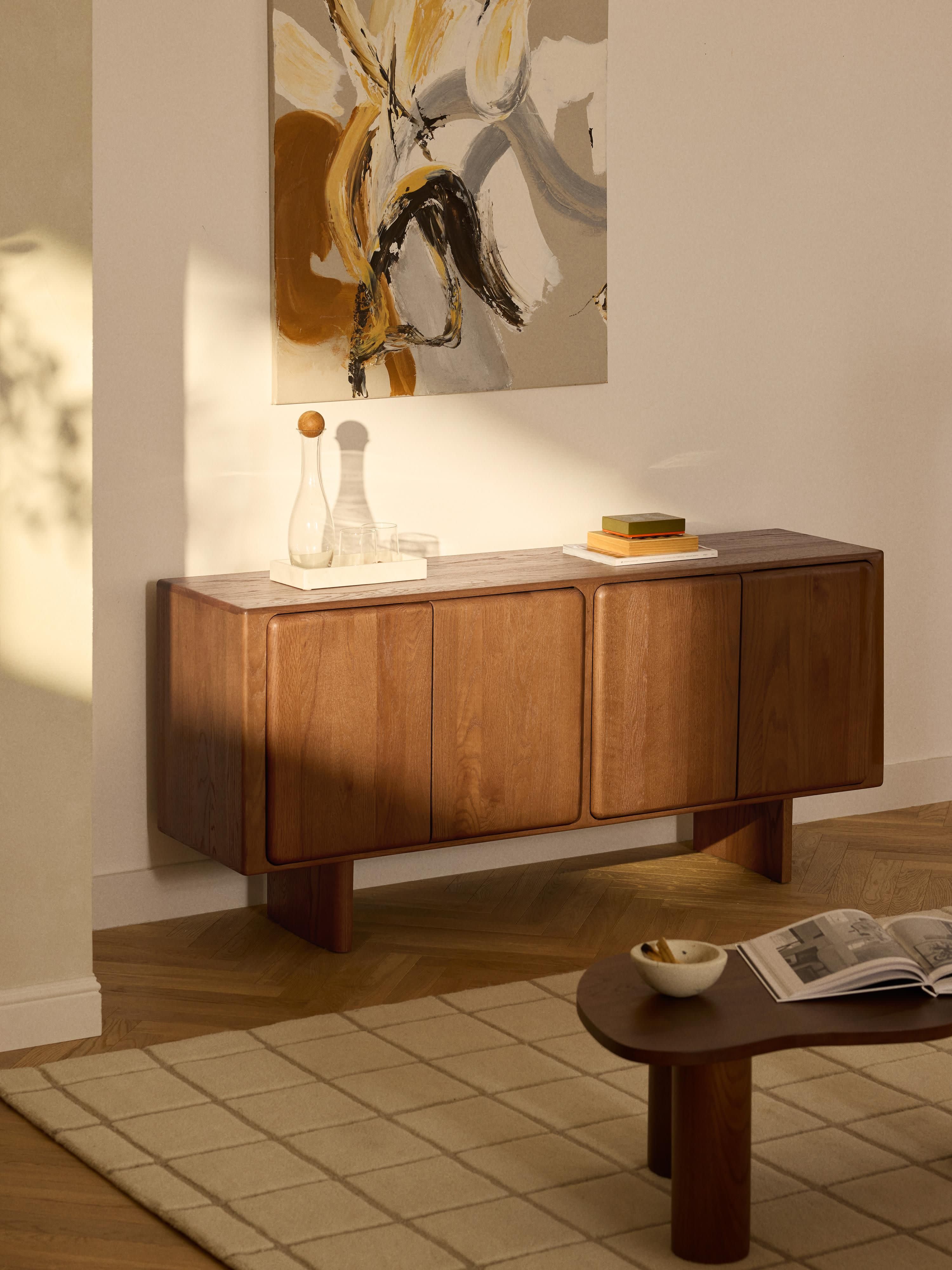 Sideboard Chandler aus Eichenholz