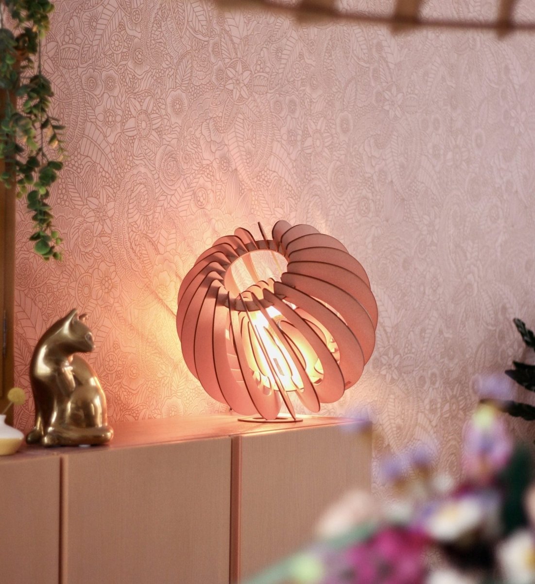 Van Tjalle en Jasper William Shakesphere vloerlamp - Naturel
