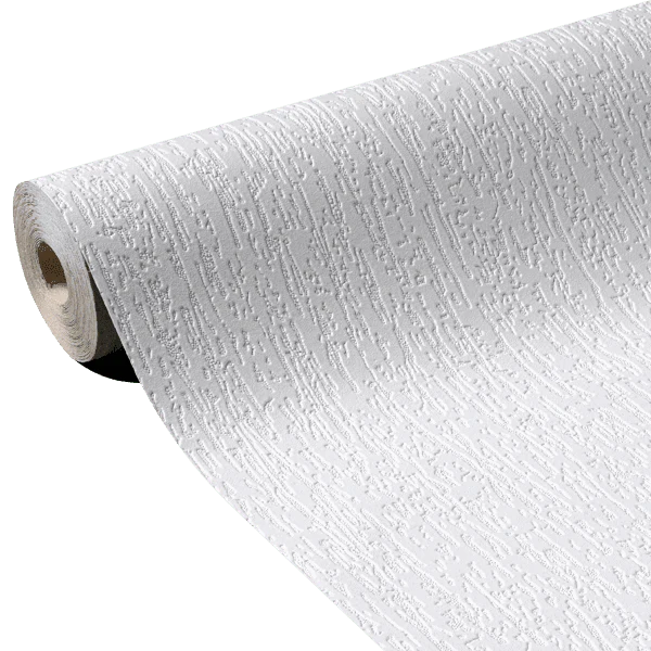 Papier peint vinyle LISMORE coloris blanc