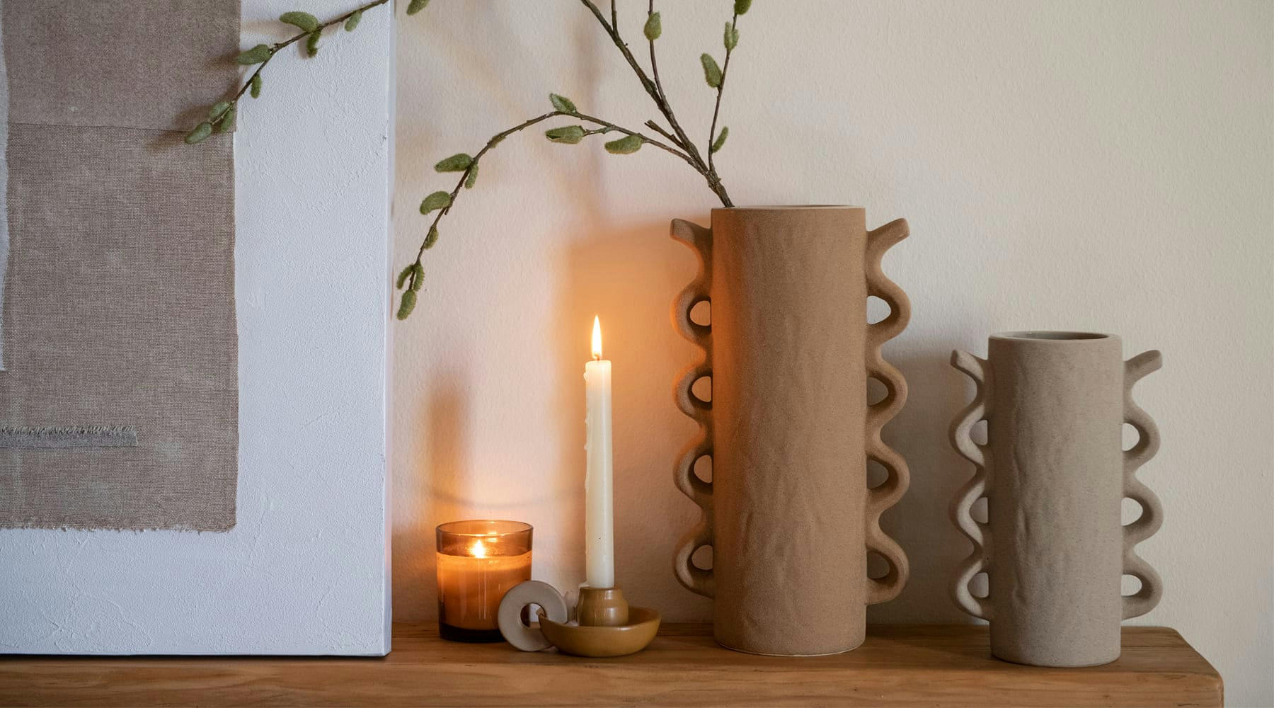 - chandelier céramique terracotta notte