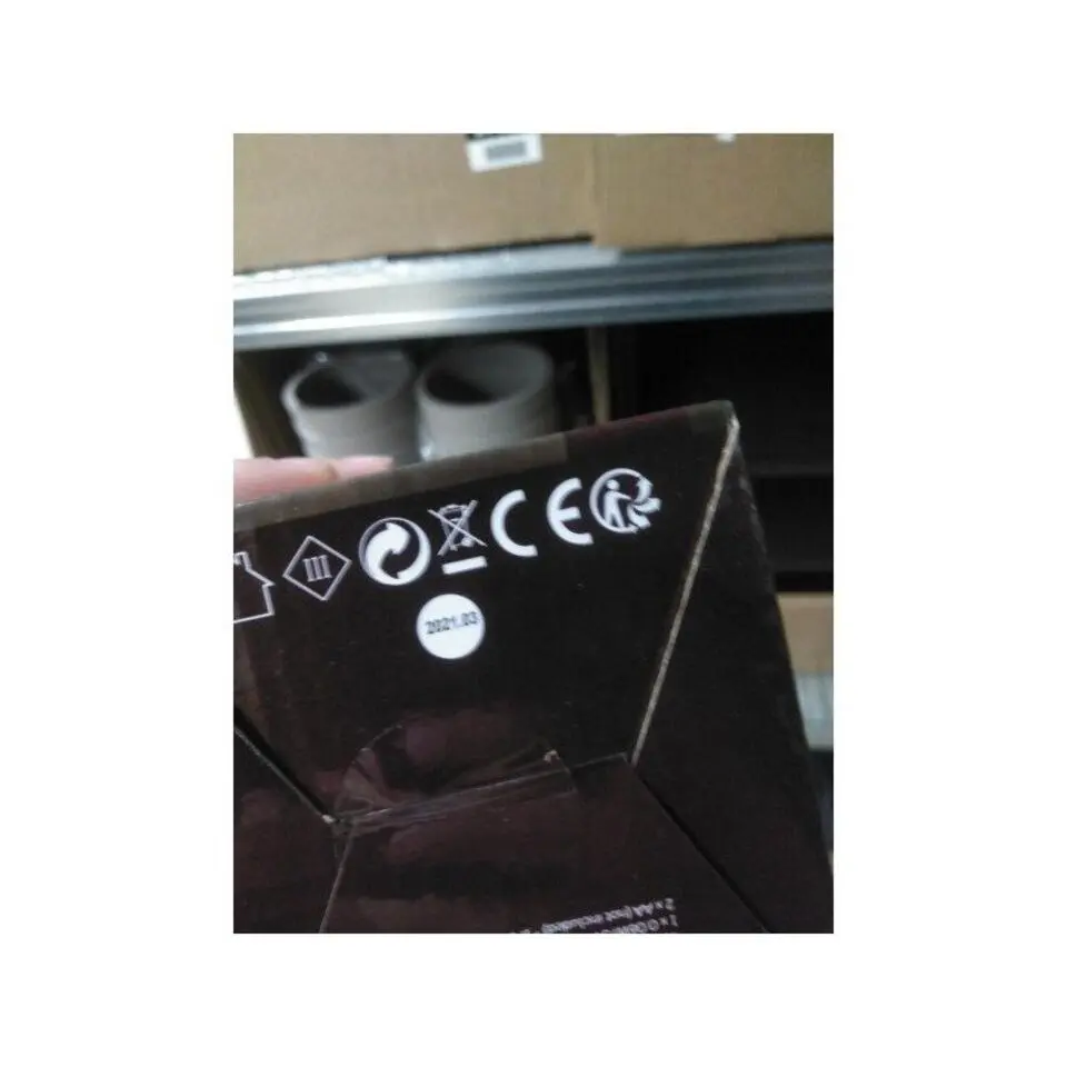 Stompkaars - LED - parelwit - dansvlam - 10 cm