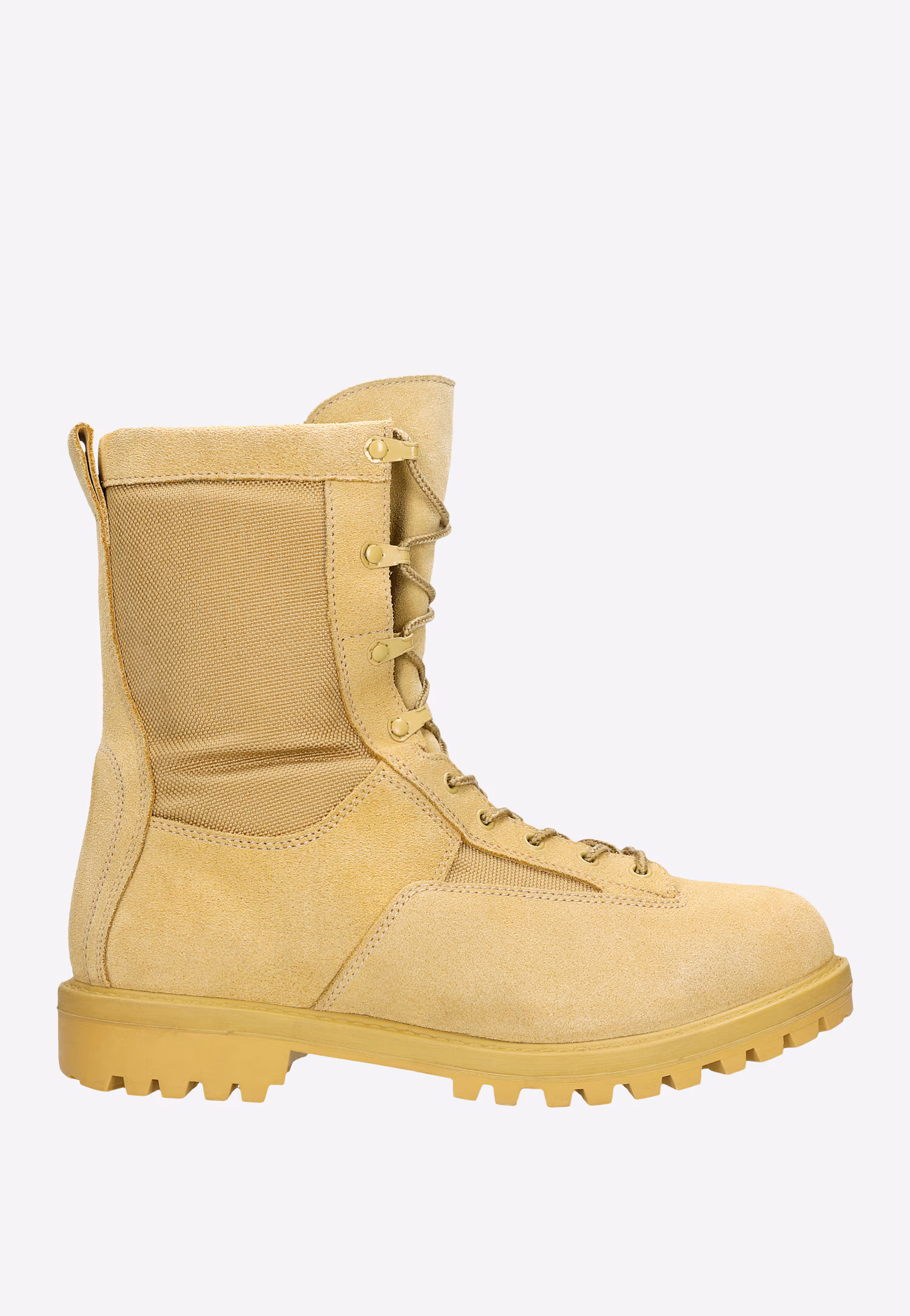 Buty coyote taktyczne typu combat z membraną PTFE, odporne na przebicie spodu oraz na przemakanie