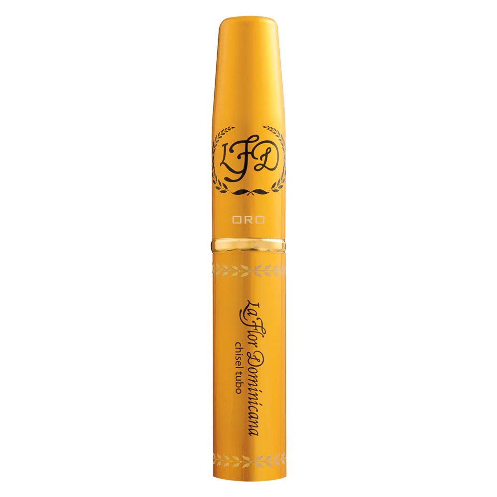 La Flor Dominicana Oro Chisel Tubo - Hand Made