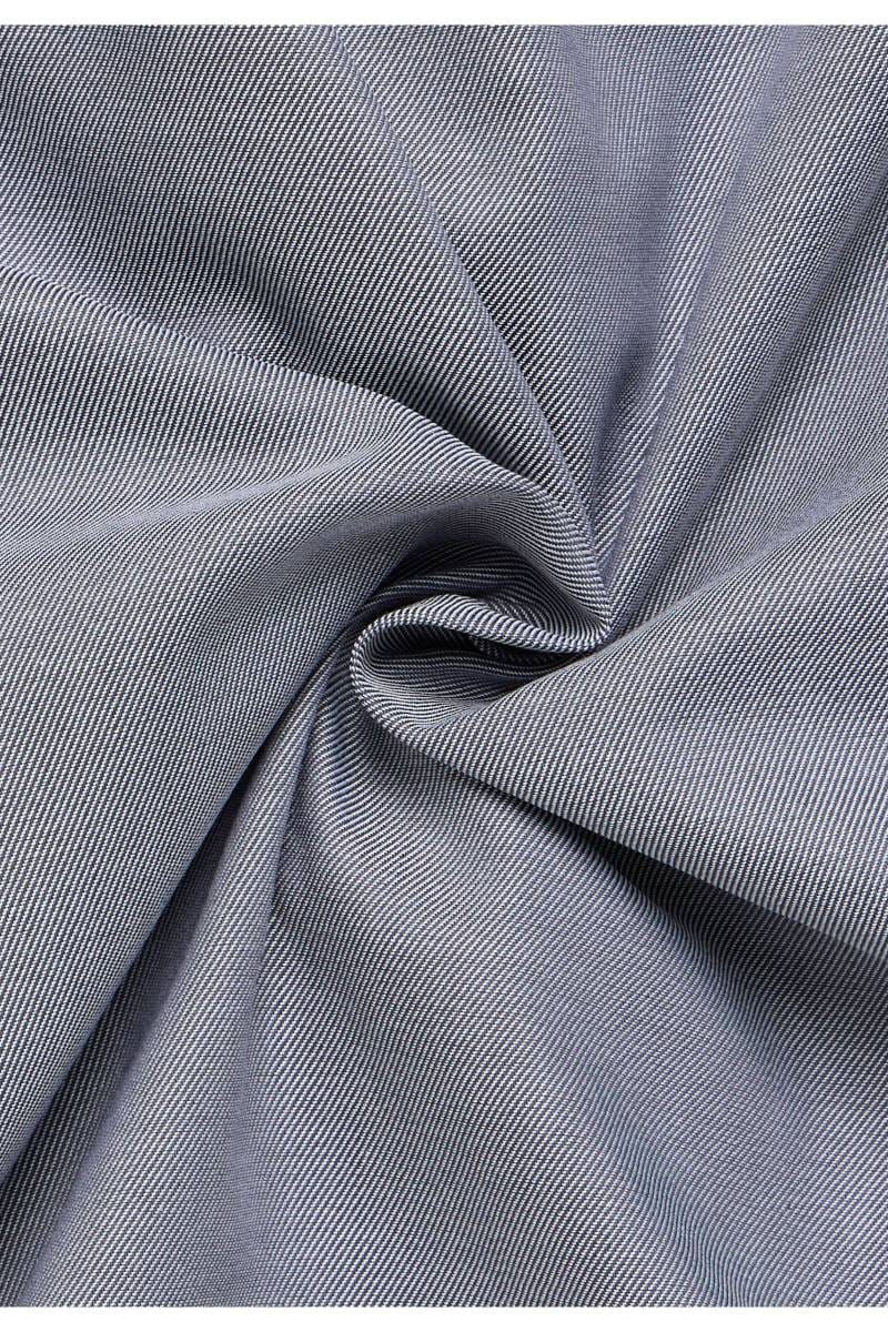 ETERNA Dynamic Cotton Modern Fit Hemd grau, Einfarbig