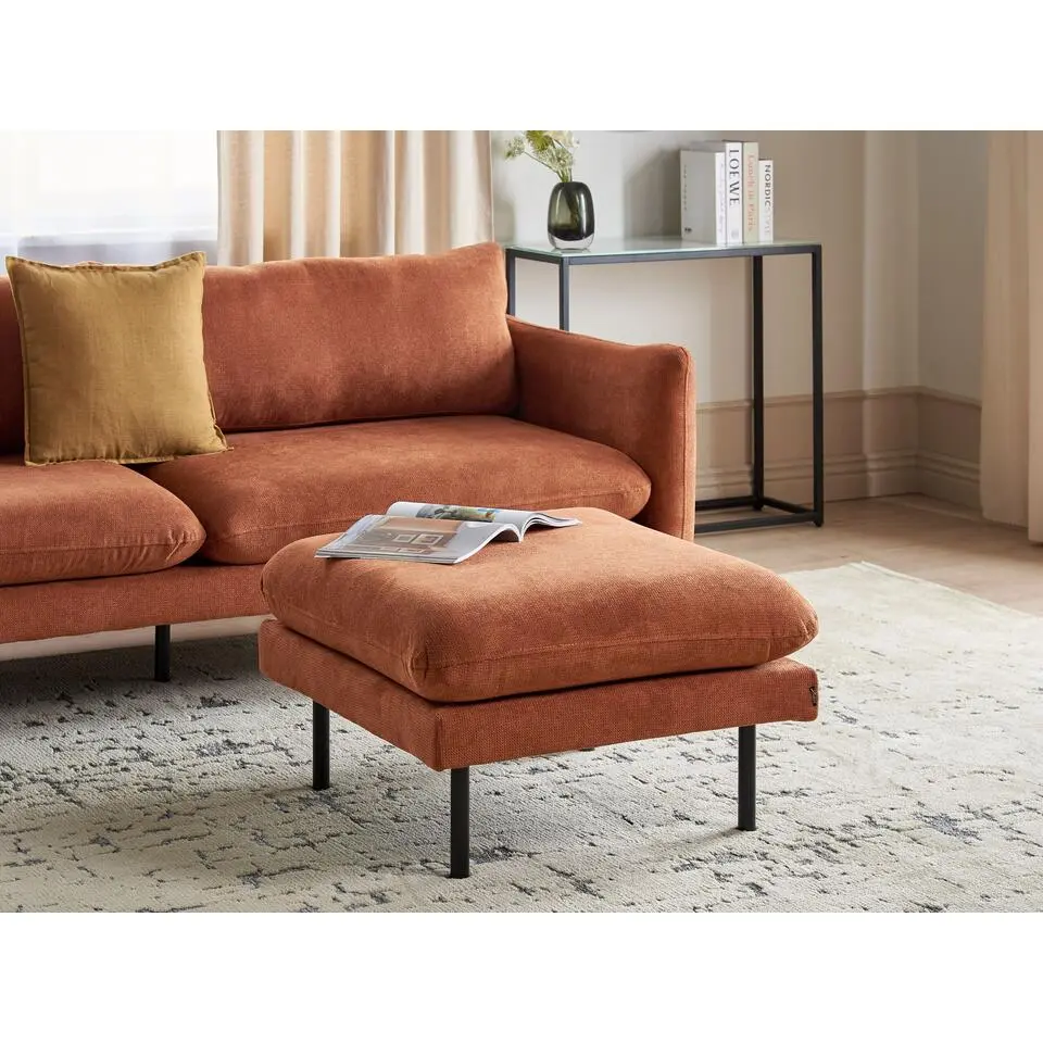 VINTERBRO - Ottomaan - Goudbruin - Polyester