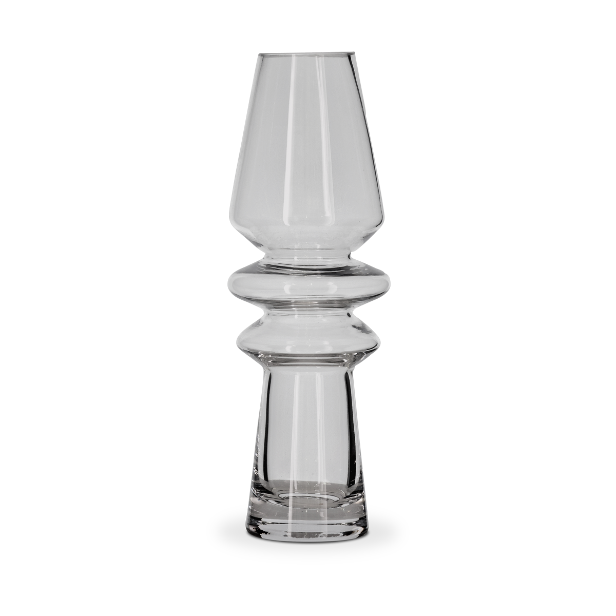 Villa Collection Trio glazen vaas - 9 x 25 cm