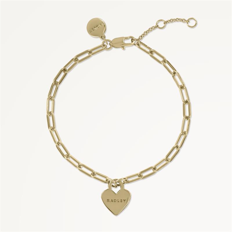 Selsey Street Heart Charm Bracelet - RYJ3522S