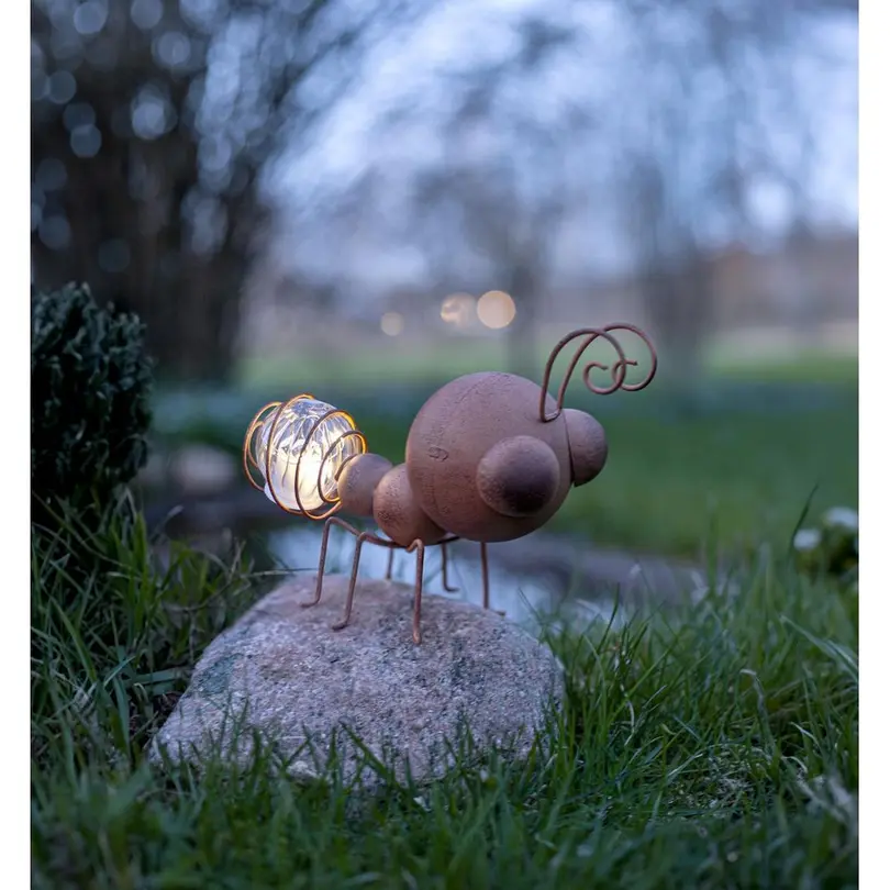 Outdoorleuchte 8er-Set Oxida