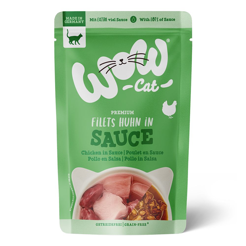 WOW Cat in Sauce 8 x 85g