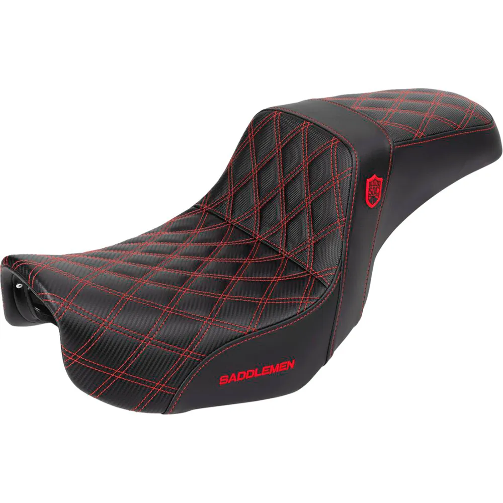 Saddlemen Pro Series SDC Performance Harley Davidson FLD 1690 12-13/FLD 1690 ABS 12-16 SC80604RED motorcycle seat