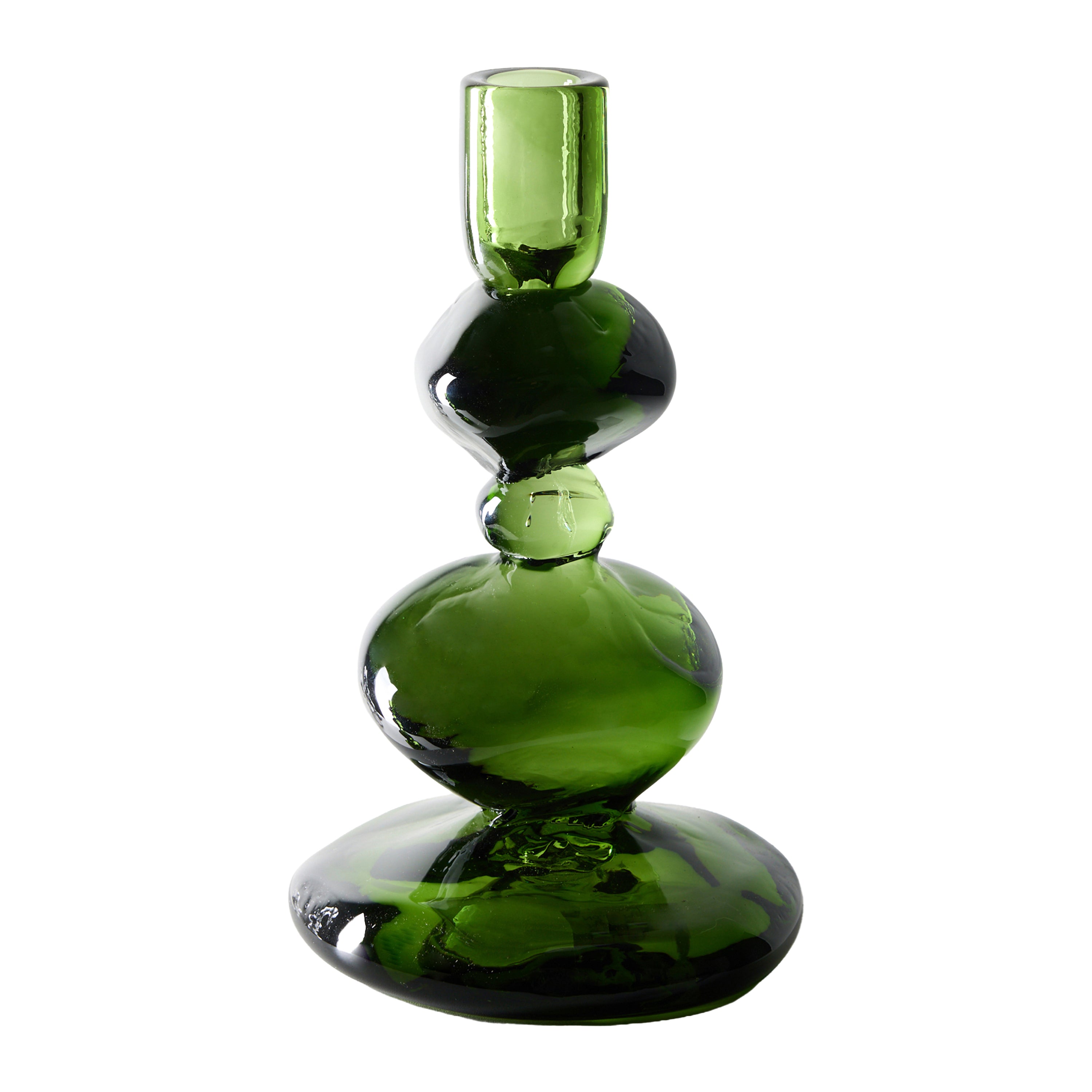 HKliving Nienke Sikkema Kandelaar Medium - Emerald
