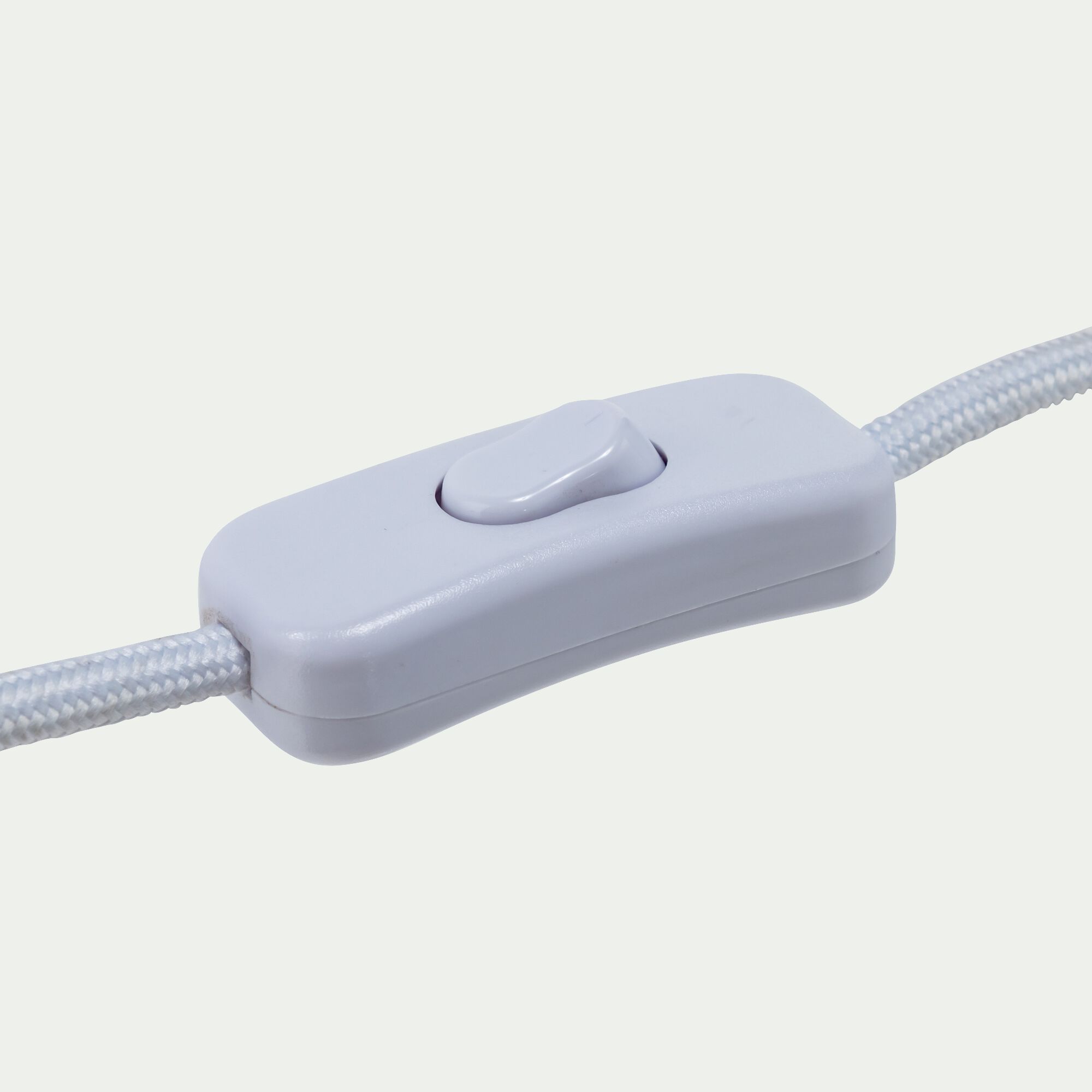 COLAS - Pied de lampe électrifé D14,5cm en grès - vert