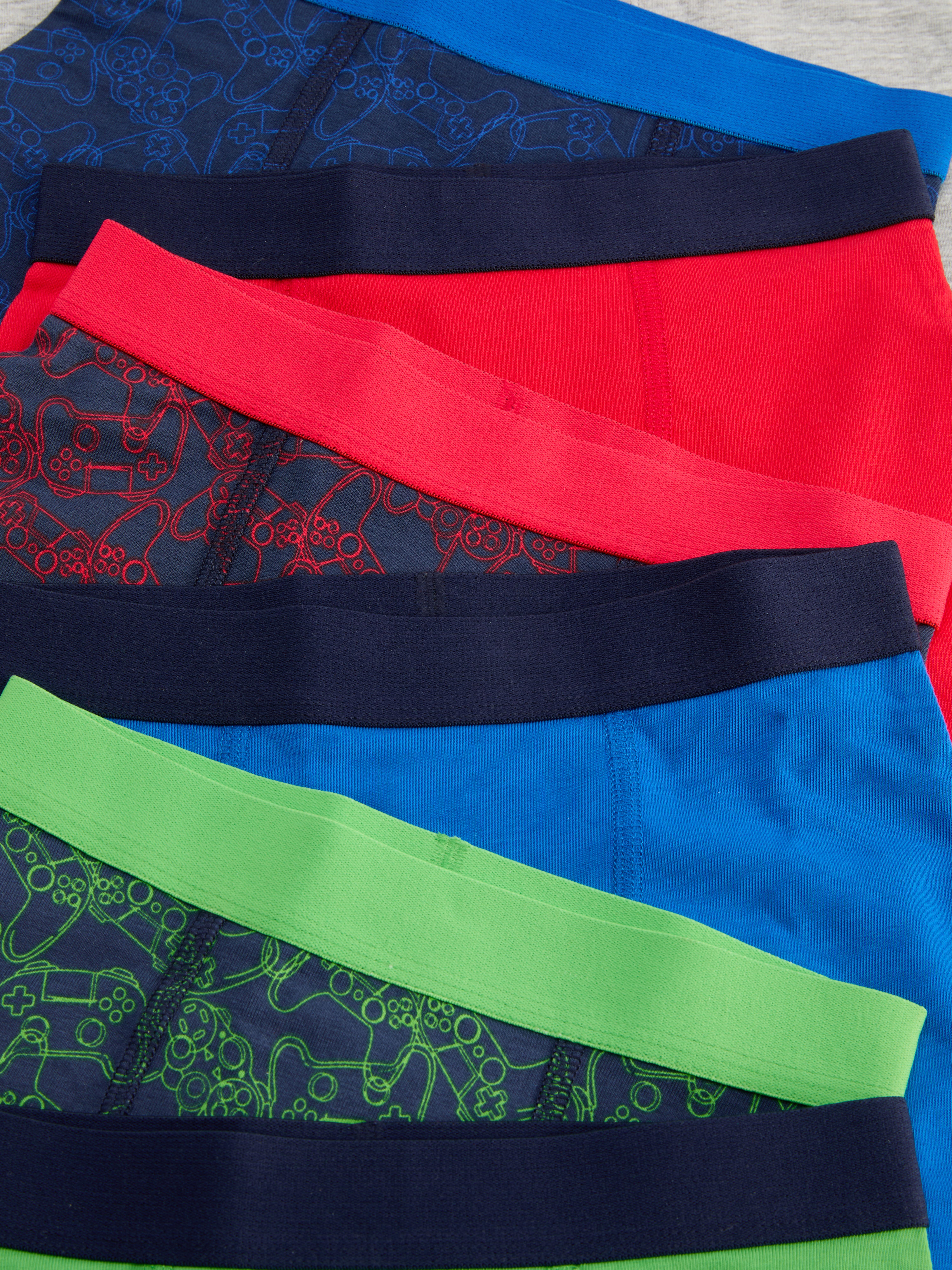 2-15yrs | 7pk Gaming Graphic Trunks