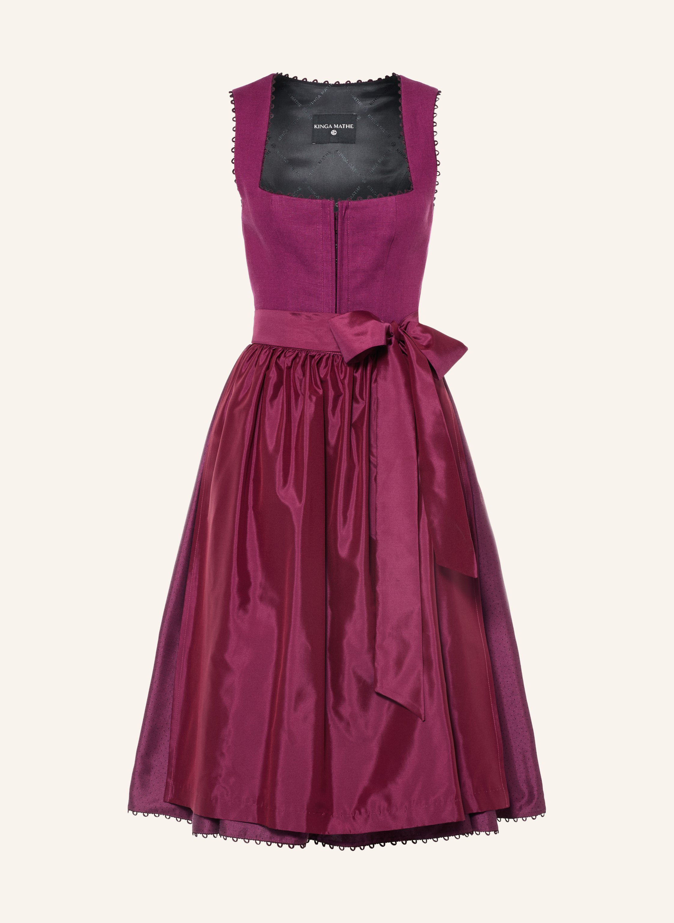 KINGA MATHE Dirndl MÜNCHEN mit Leinen