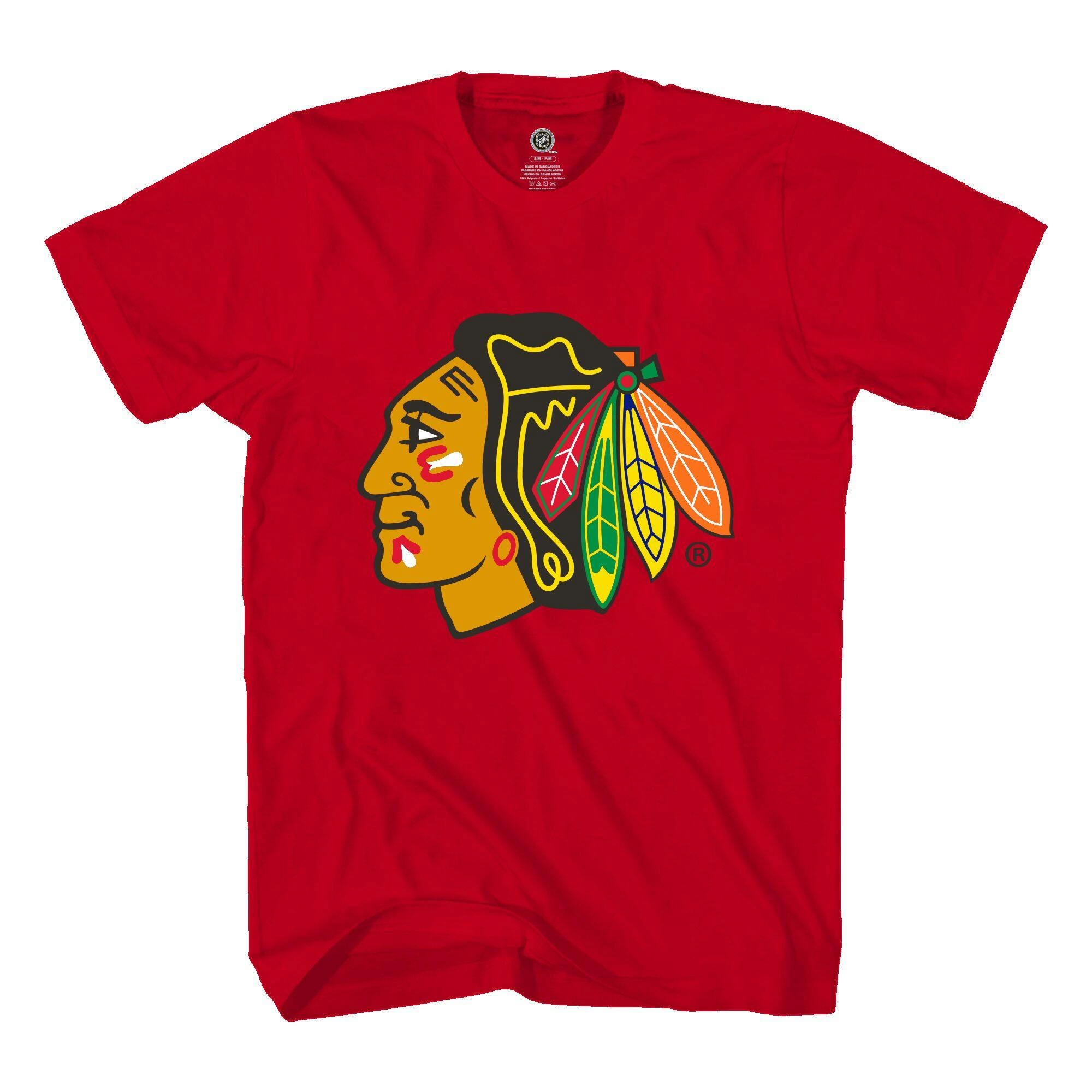 NHL Chicago Blackhawks Name and Number T-Shirt, Connor Bedard, Adult, Assorted Sizes
