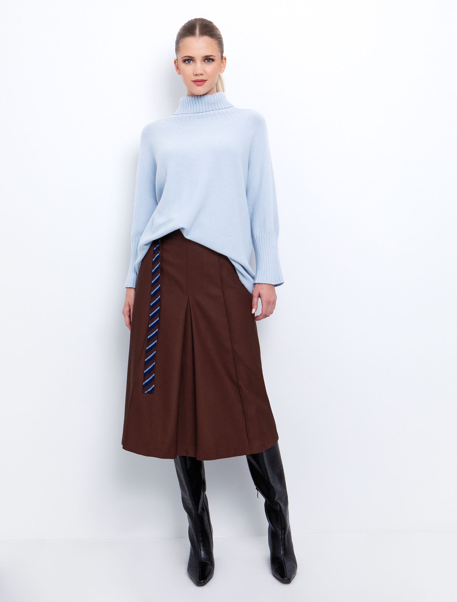 Oversized μπλούζα ζιβάγκο