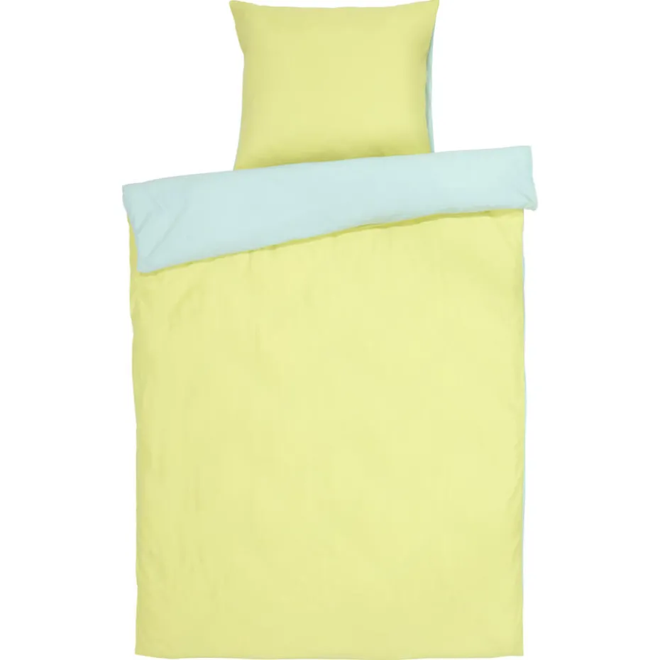 Kwantum Beddengoed | Dekbedovertrek Aila Geel – 200×220 Cm 200X220CM