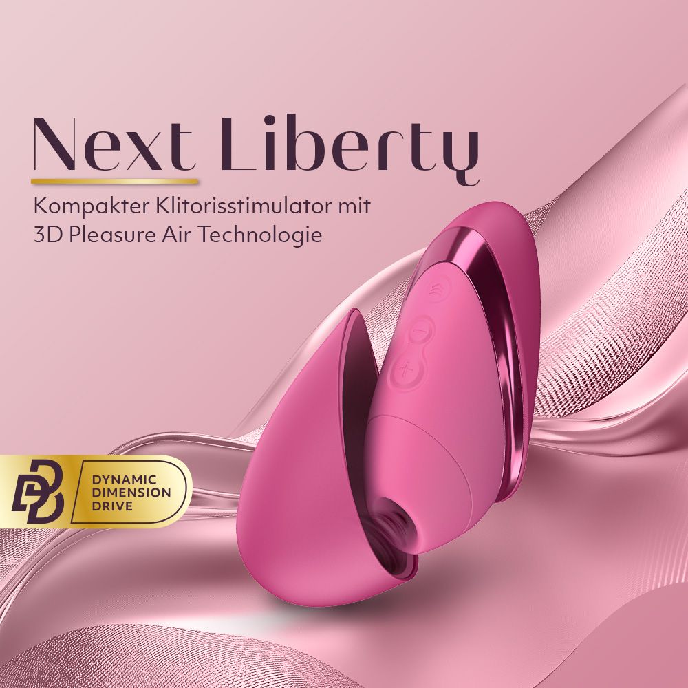 Next Liberty - Kompakter Klitoris-Stimulator mit 3D Pleasure Air Technology