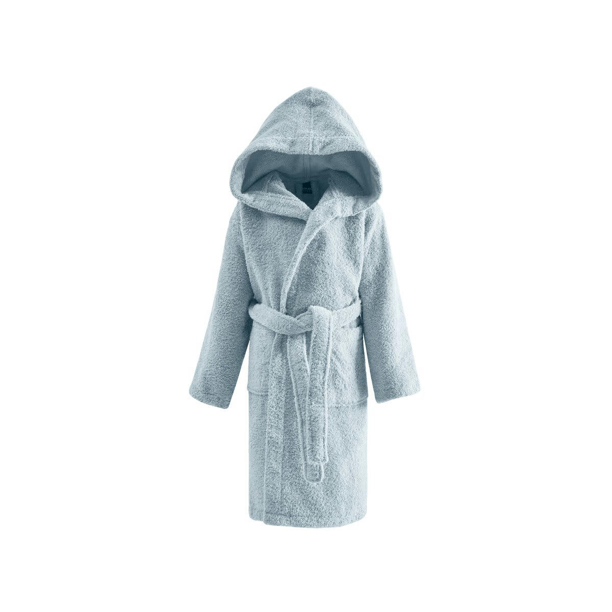 LUXURY - Peignoir enfant à capuche 450 g/m²  ciel 02 ans
