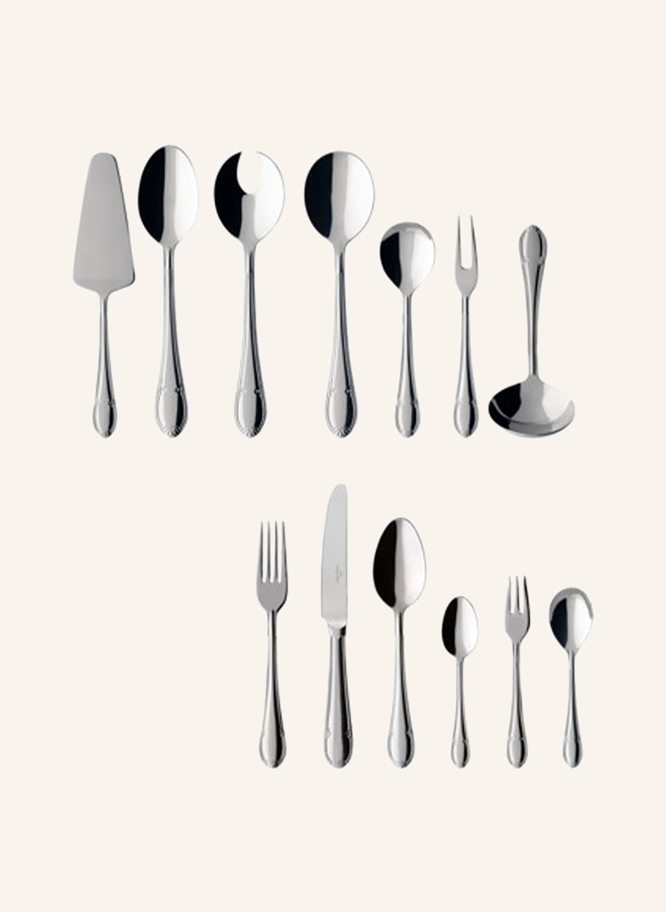 Villeroy & Boch Besteckset 68-teilig MADEMOISELLE