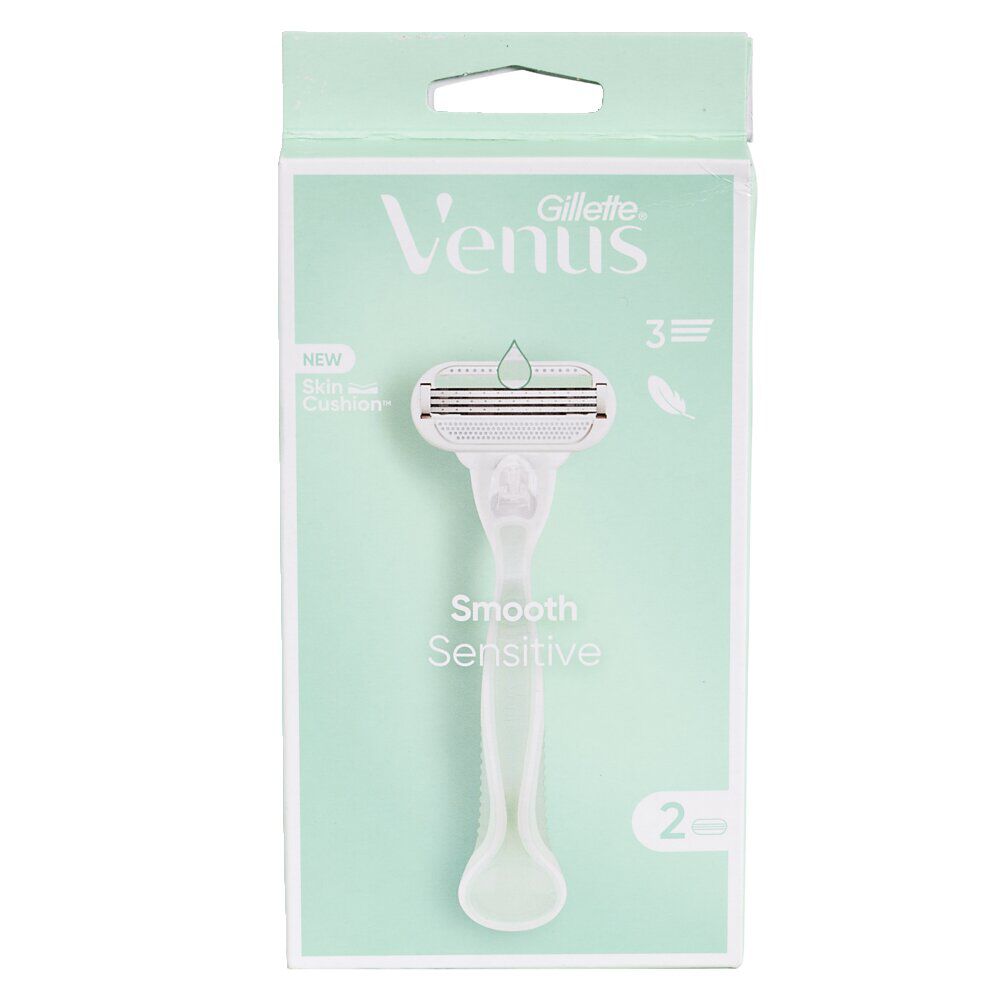 Rasoir jetable Femme Venus Gillette&reg;   2 lames peaux sensibles
