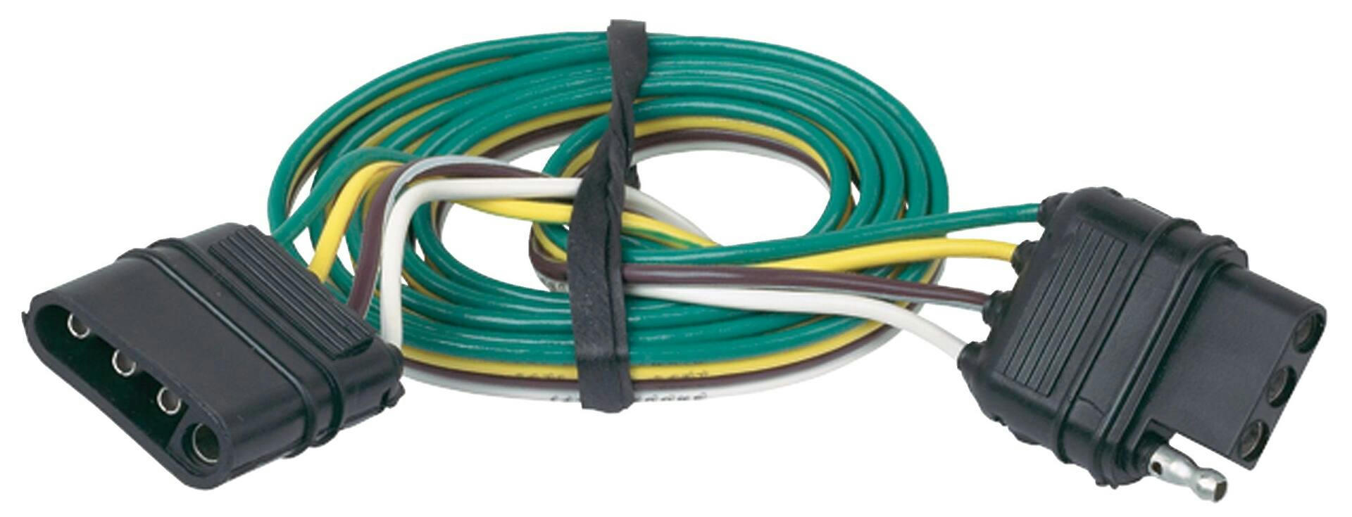 Hopkins Towing Solution 4 Wire Flat Extension, 48-in