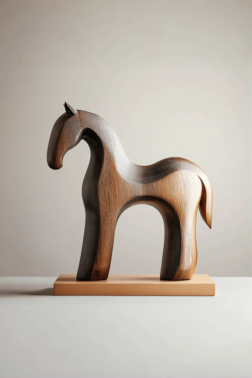Horse Wood Sculpture #WA056