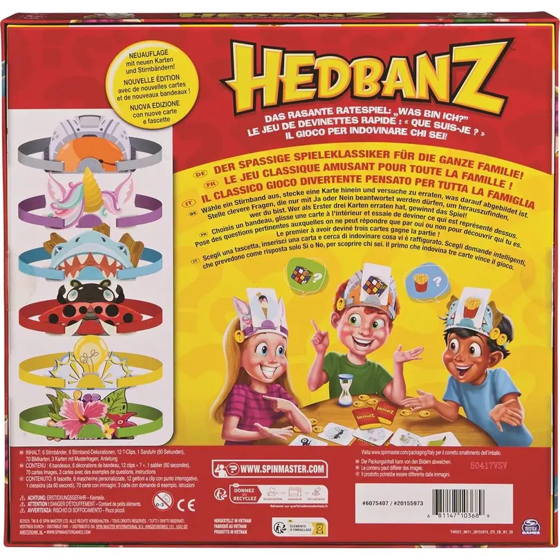 Familienspiel Hedbanz 2025