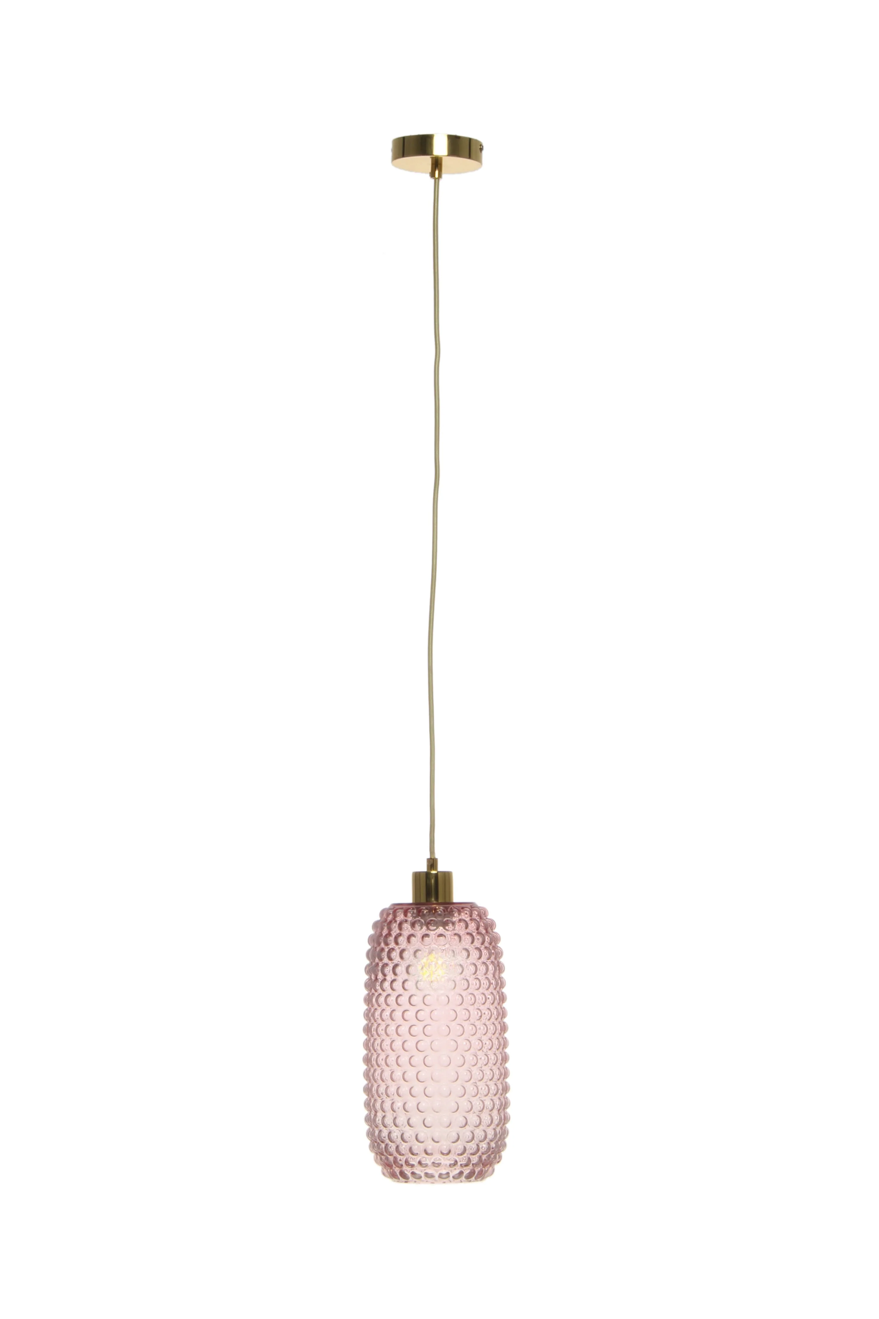Glazen hanglamp Irina langwerpig