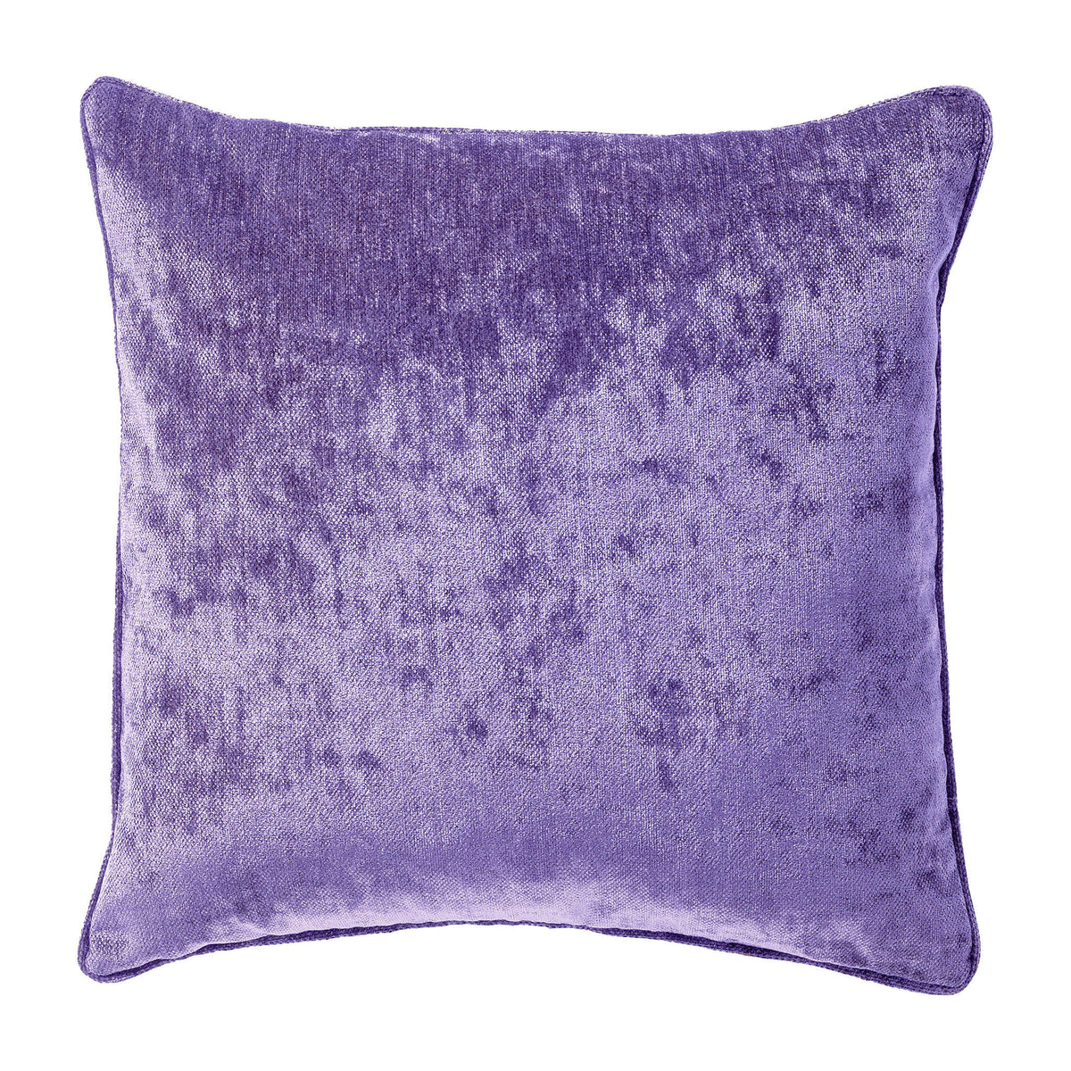 LEWY - sierkussen 45x45 cm - glansvelours - Very Peri - paars