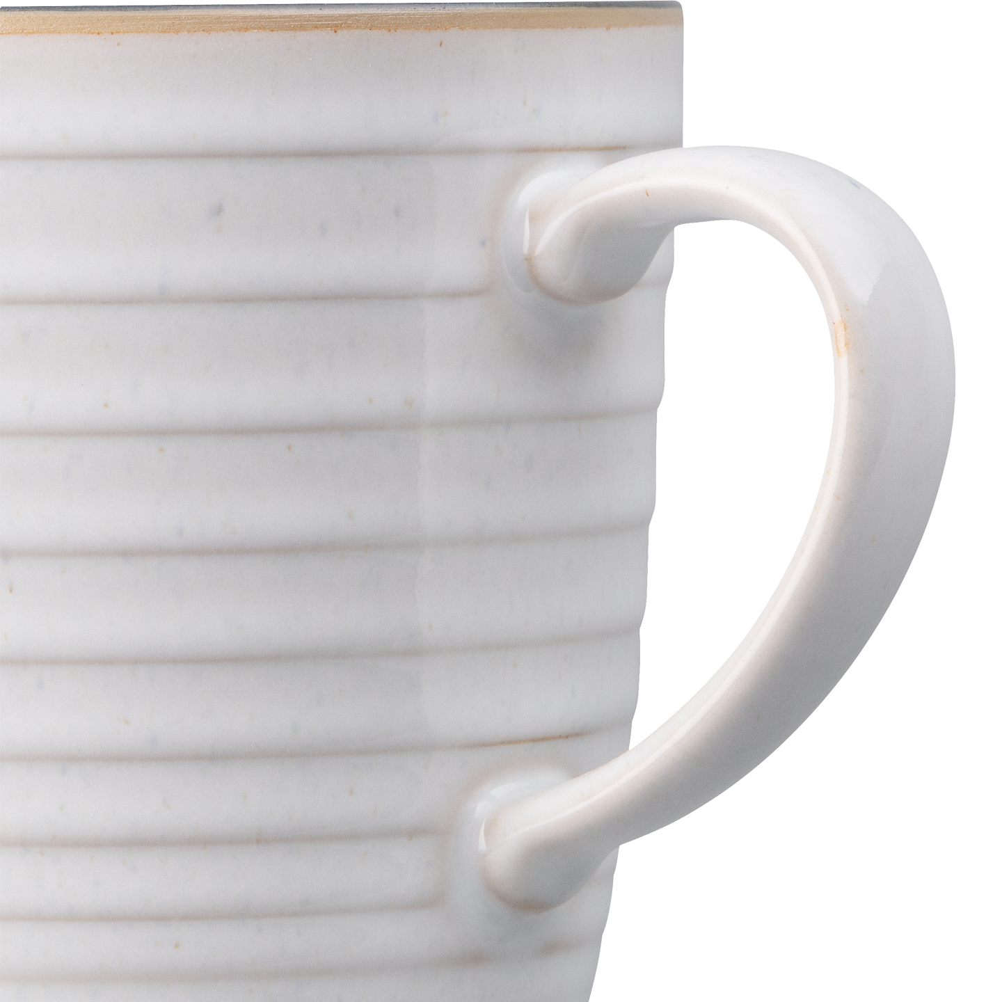 Studio Grey White Ridged Mug