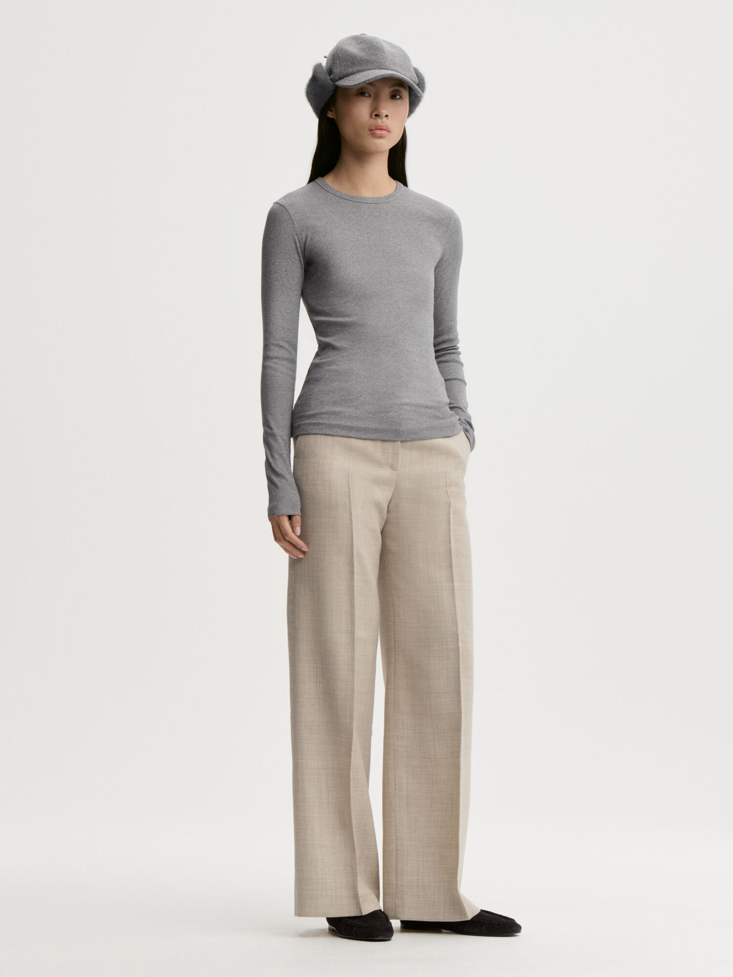 Brita Flat langærmet T-shirt