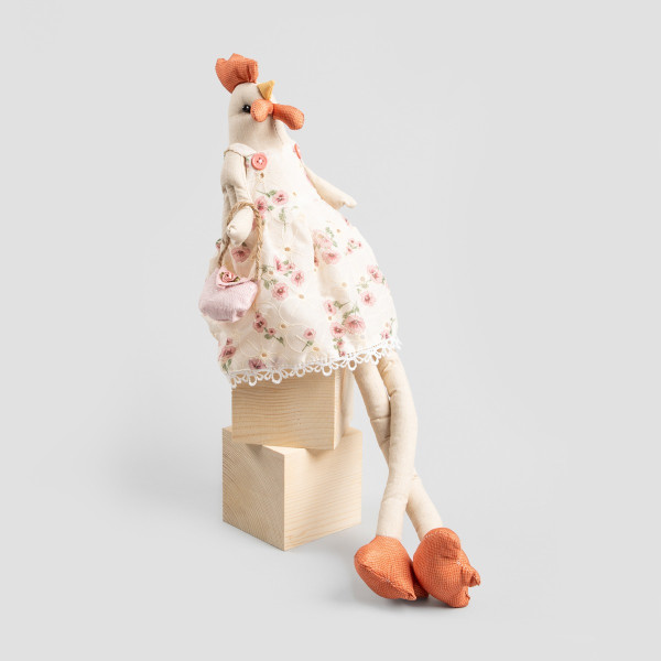 Skrzat CHICK kura w spódnicy 18x56 cm HOMLA