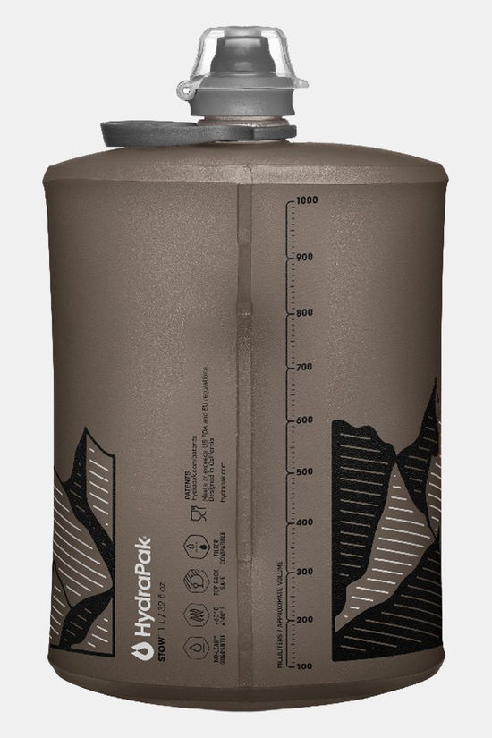 HydraPak Stow 1L Drinkfles