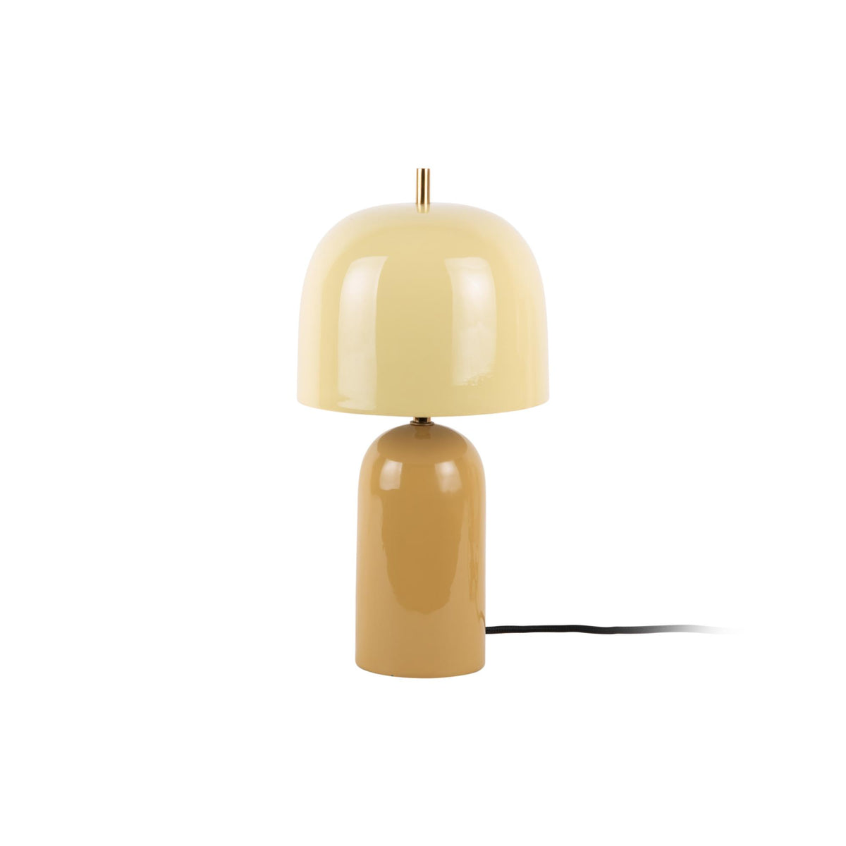 Leitmotiv tafellamp Rico - geel - Ø20cm