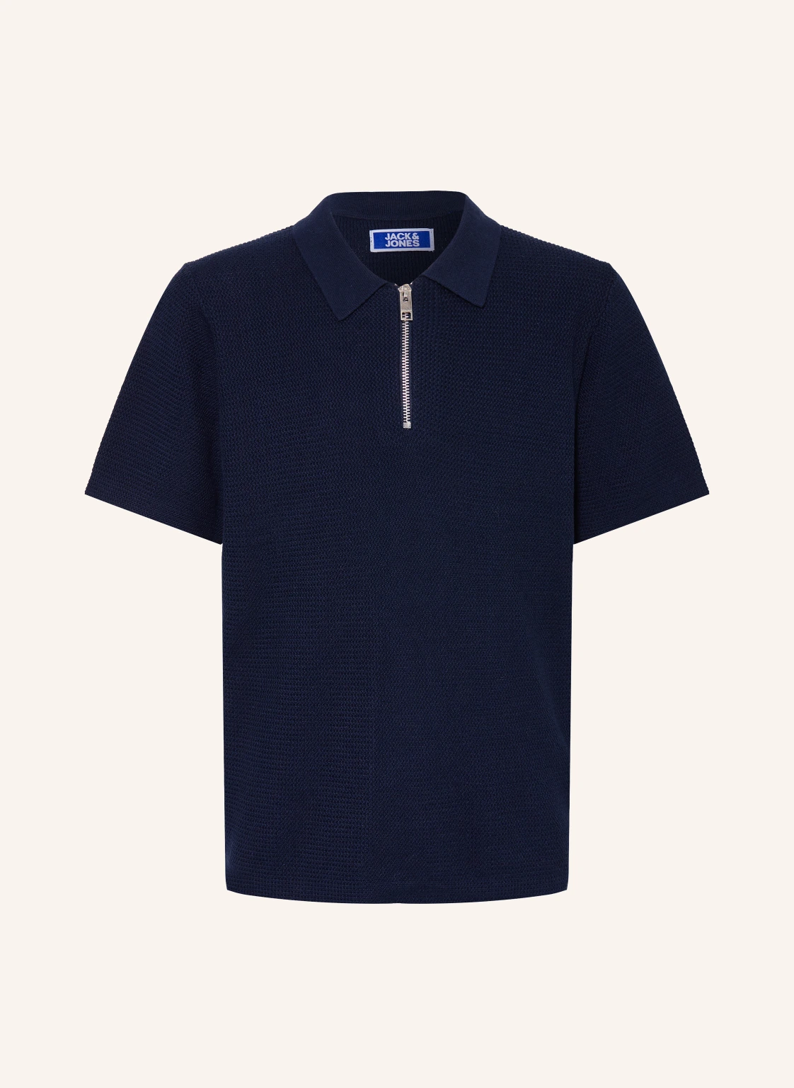 JACK&JONES Strick-Poloshirt