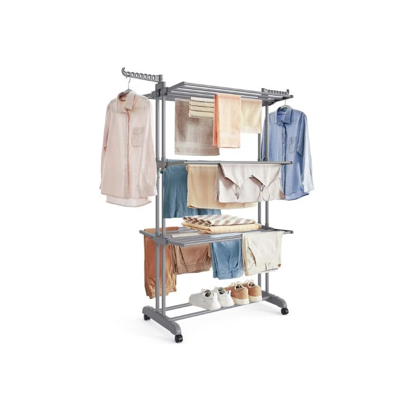 Étendoir à linge à 4 niveaux